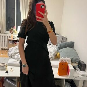 Long black dress